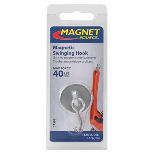 Master Magnetics Master Magnetics 235559 Magnetic Base with Swing Hook 235559